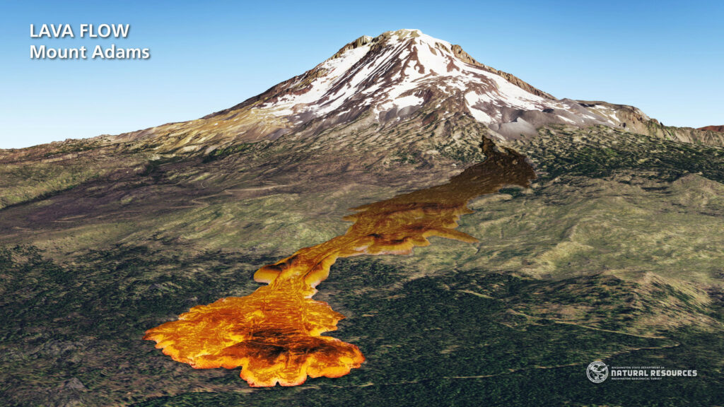 Mount Adams, Pacific Northwest, Cascade Mountain Volcanoes, Earthquakes, Oregon, Washington, Seismic Activity, Fall 2024