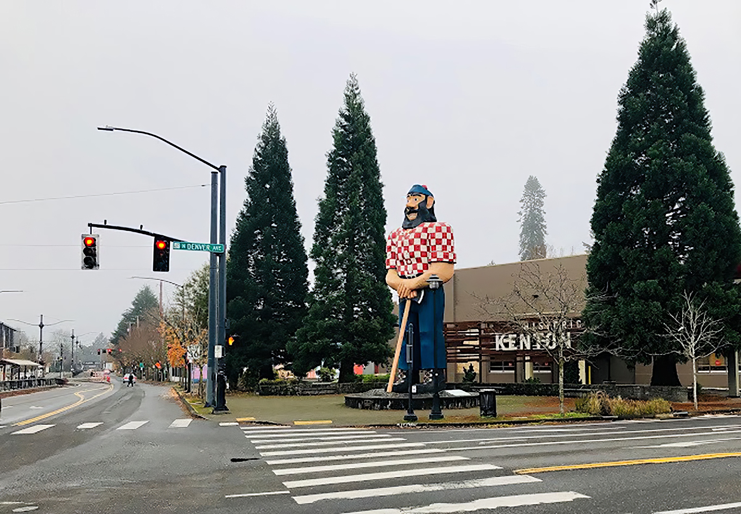 Paul Bunyan in Portland, Oregon