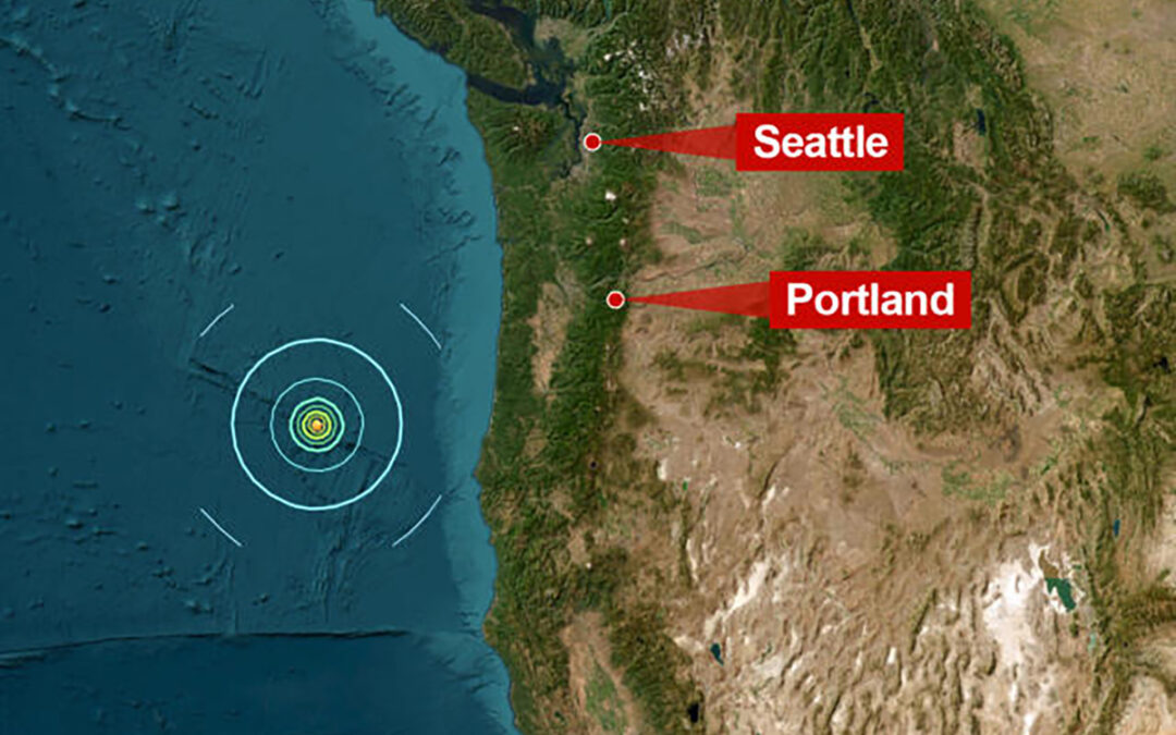 No Tsunami Expected After 6.0 Earthquake Hits Off Oregon Coast