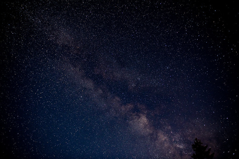 The Milky Way over Oregon.