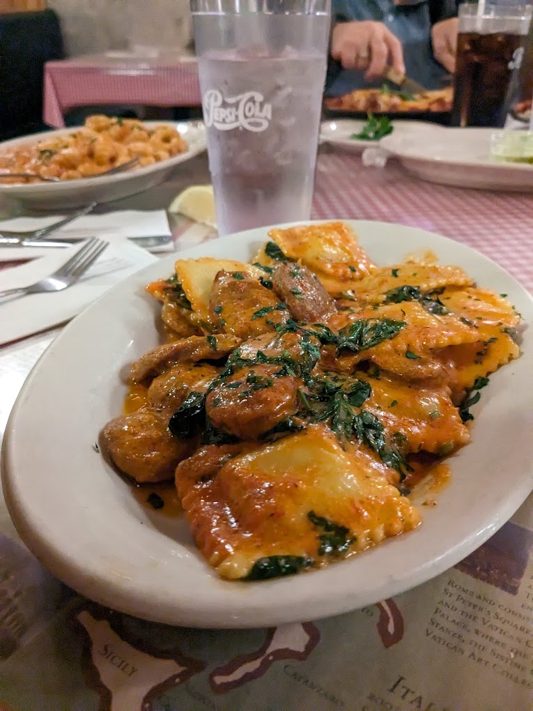 Delicious looking pasta.