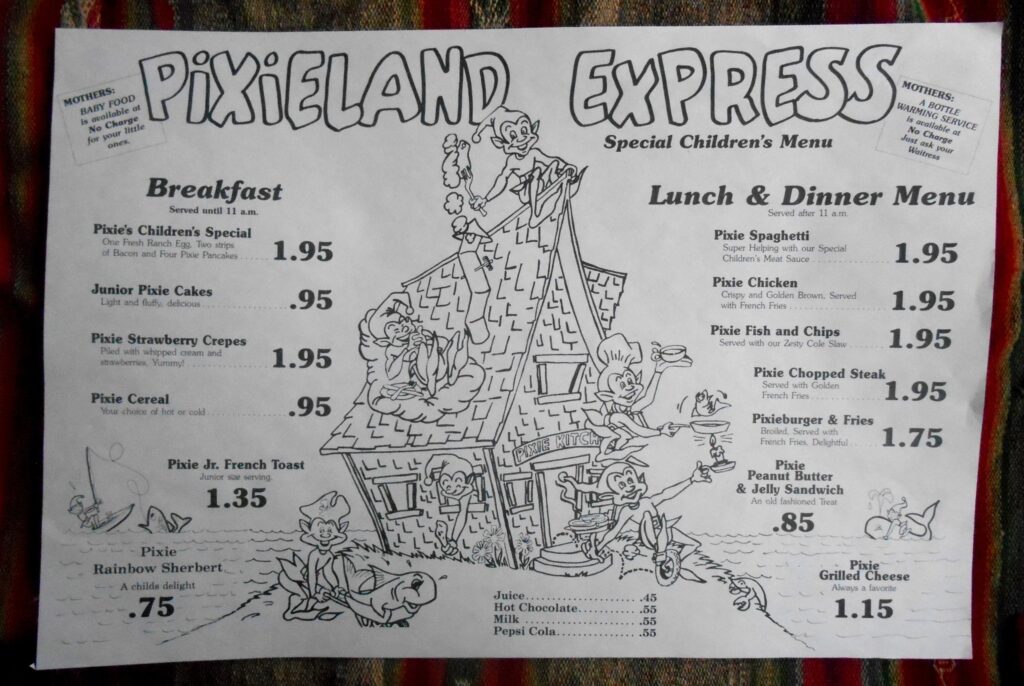 Pixieland, Oregon Coast, Pixie Kitchen, Memories, Oregon History, Theme Park, Oregon's Disneyland, Lincoln City, Oceanlake, Otis, Highway 18, Cascade Head, Jerry Parks