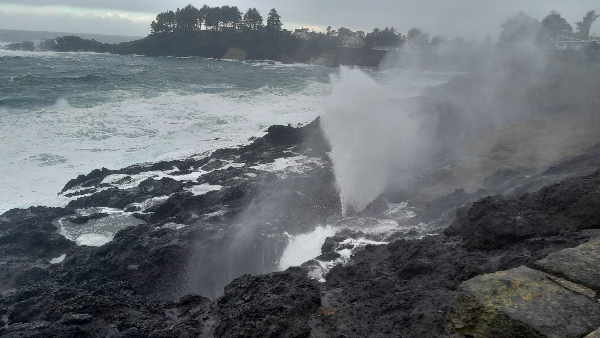 King Tides Depoe Bay