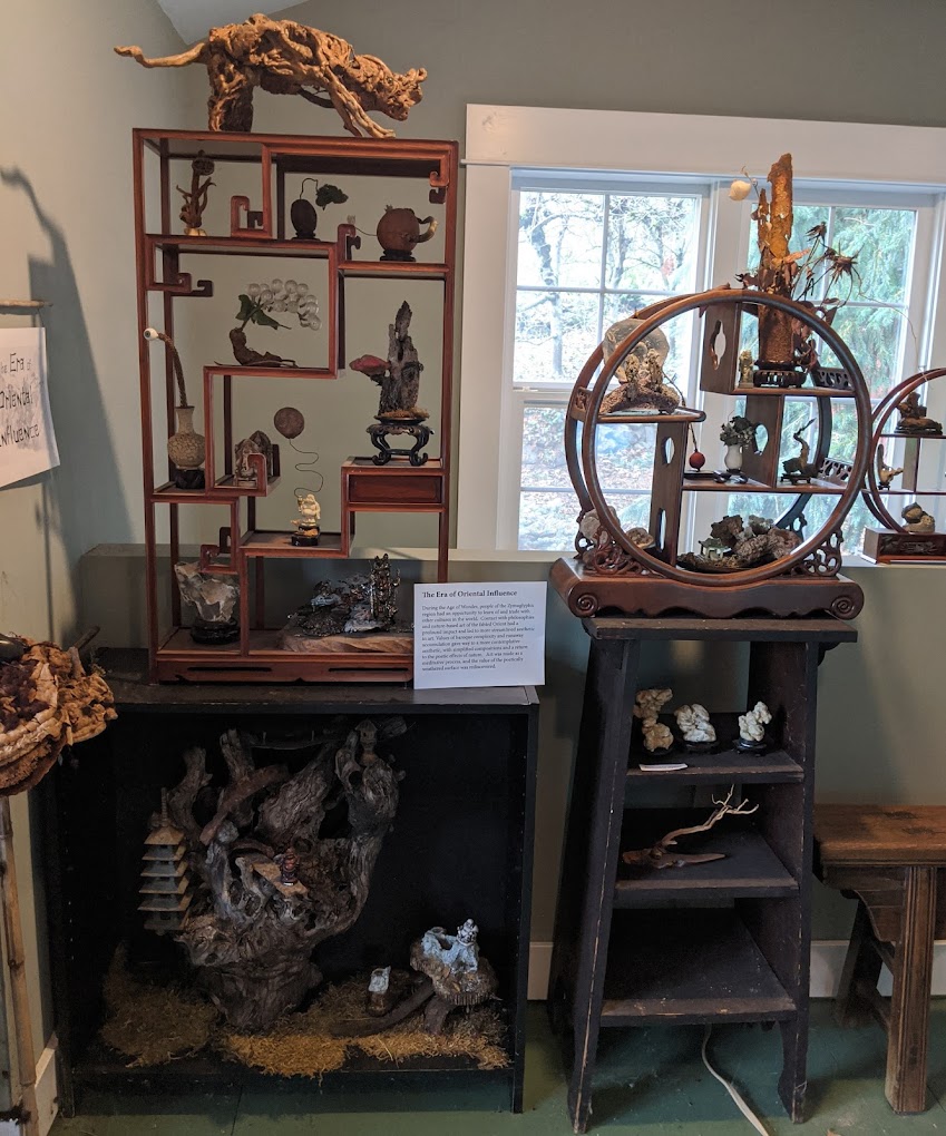 Various items on display at at the Zymoglyphic Museum in Portland, Oregon.