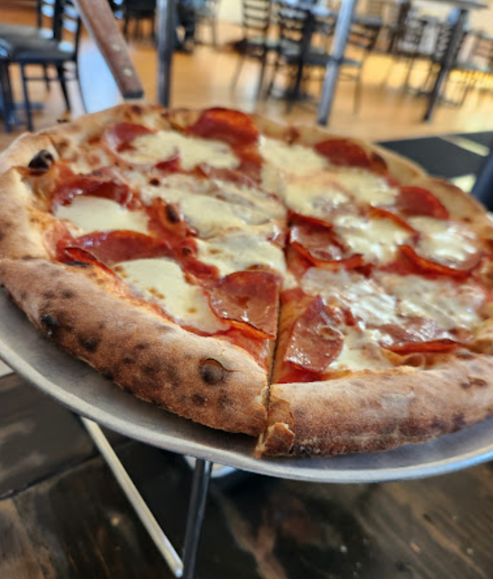 Grace and Hammer, Central Oregon, Redmond, Pizzaria, Wood-Fired Pizza, Best Restaurants, Where to Eat, Casual Vibes, Historic Church, Holy Pizza, Good Eats, Outdoor Seating, Bend Oregon