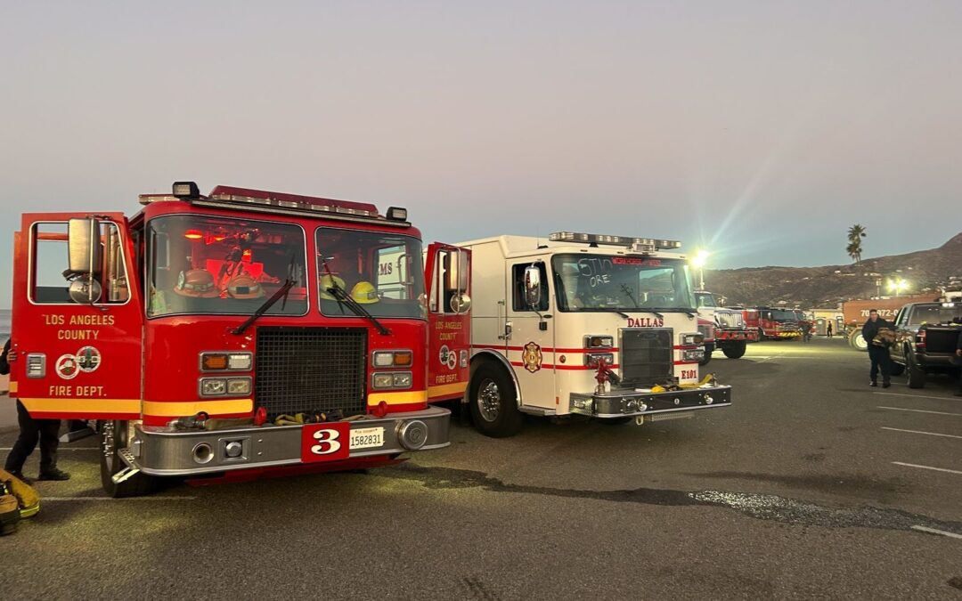 300 Oregon Firefighters Deploy to Southern California to Battle Wildfires