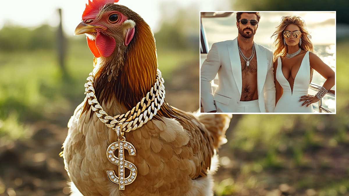 bling chicken