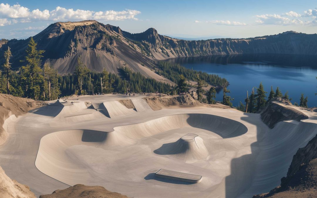 Crater Lake’s ‘Volcano Bowl’ Set to Open in 2026 as the World’s Largest Skate Park