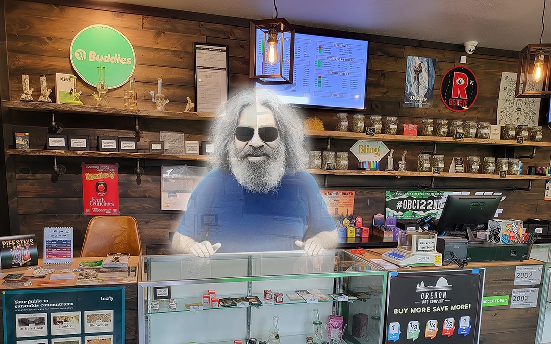 Jerry Garcia’s Ghost Found Running a Portland Dispensary—Still on a Really Long, Strange Trip