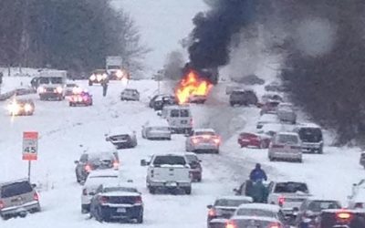 REPORT: Oregonians See First Snowflake, Immediately Forget How to Drive, Walk, and Function