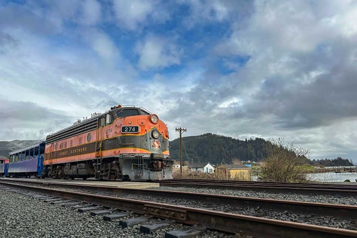 Photo via Oregon Coast Scenic Railroad Facebook