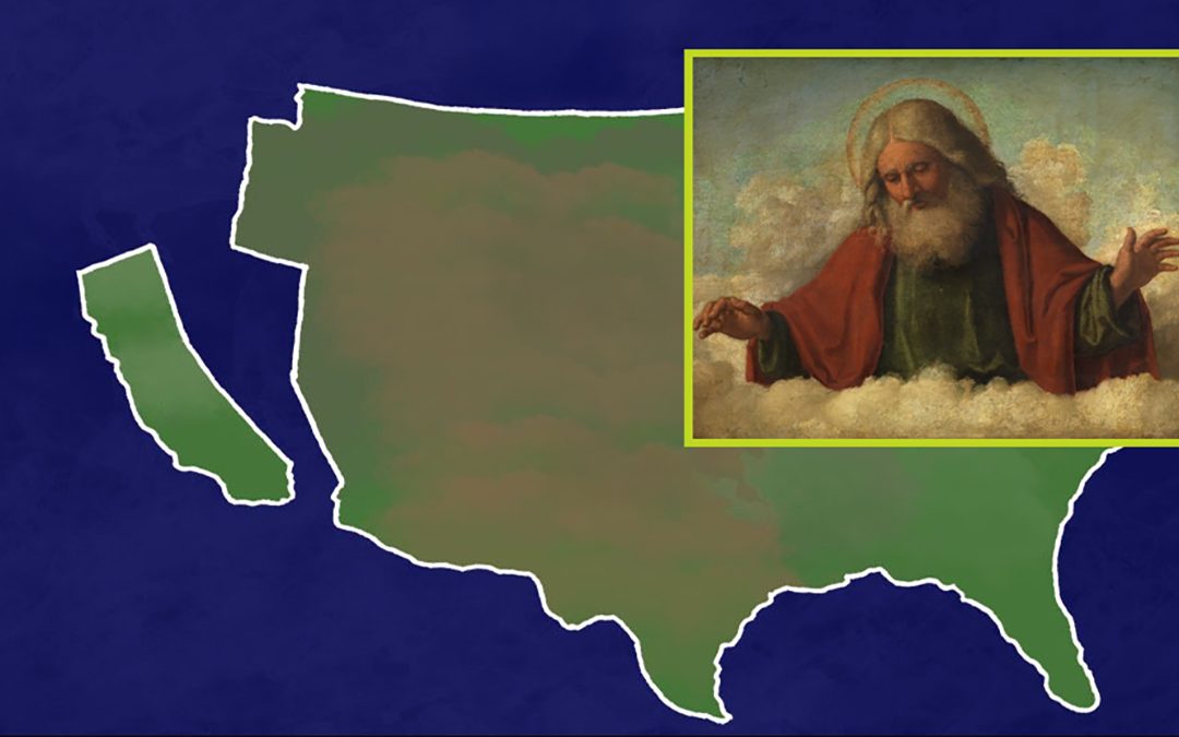 Impatient God Heavily Considering Giving California a “Little Nudge” Into the Ocean