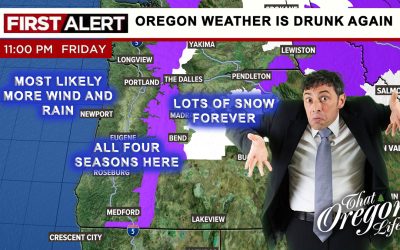 Oregon Meteorologists Just Throwing Darts at a Weather Map at This Point