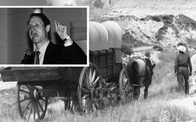 After 128 Years in Office, Ron Wyden Finally Tackles Oregon’s Wagon Wheel Crisis