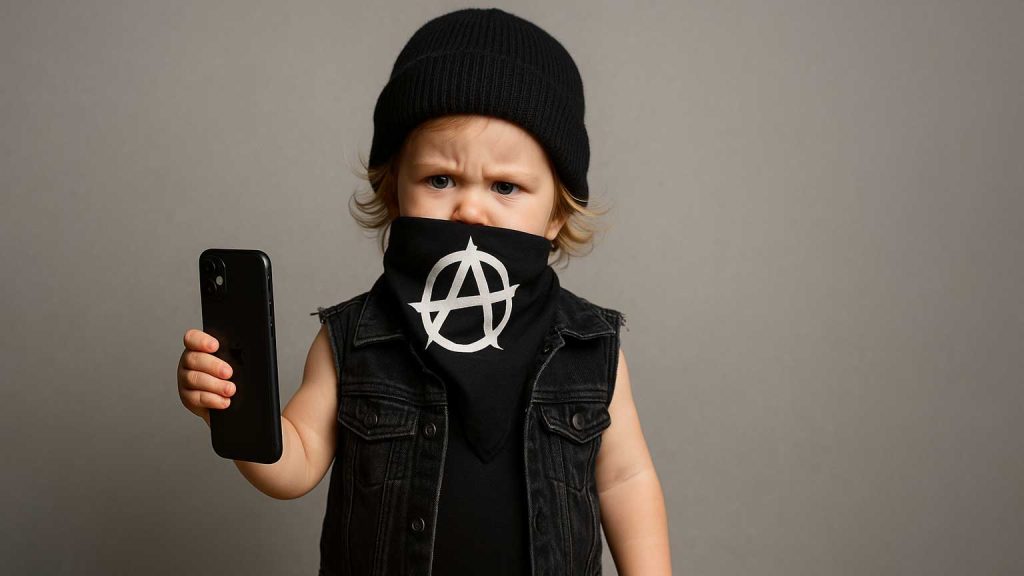 anarchist toddler