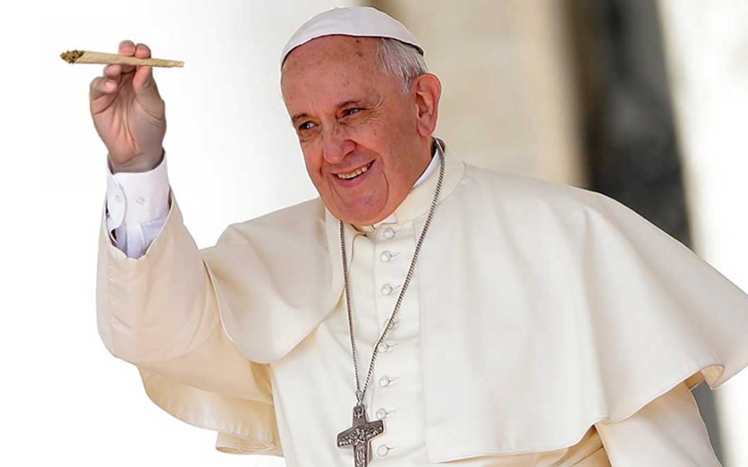 Pope Urges Stoners for Christ to Blaze Responsibly This Easter Sunday