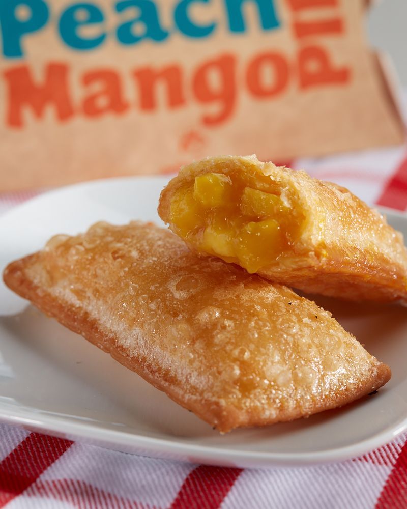 A mango fruit pie.