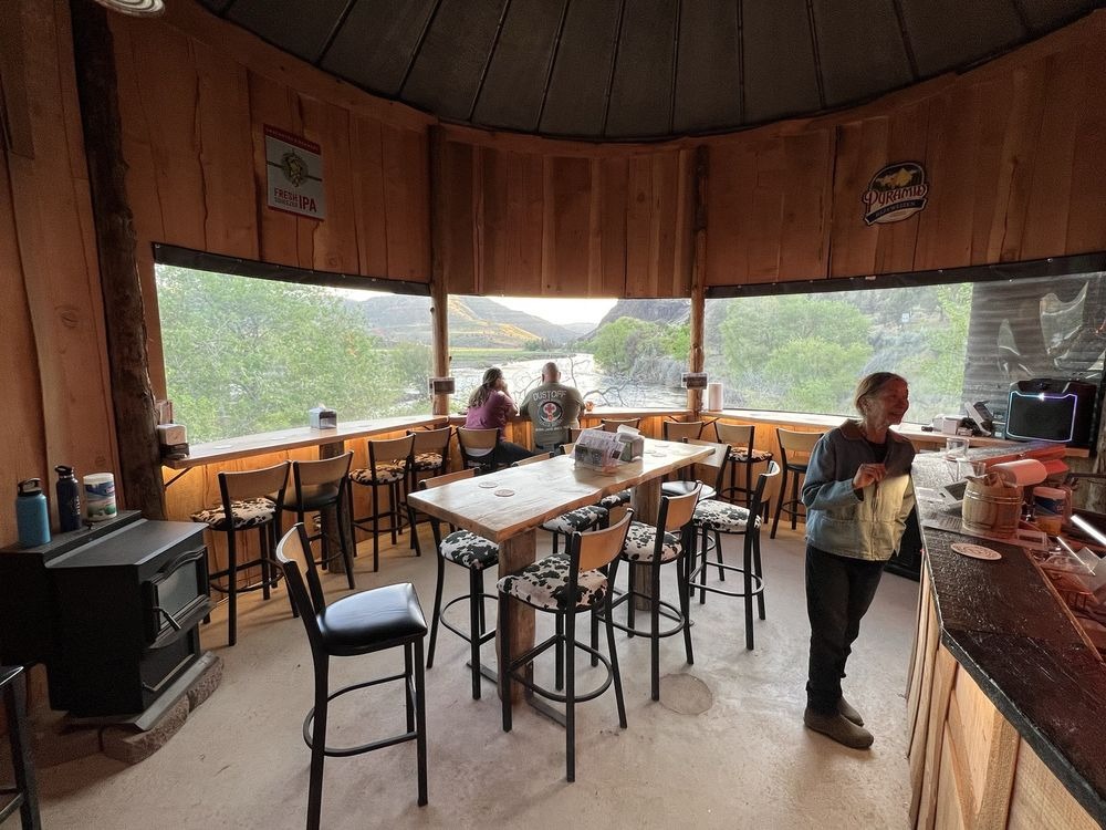 Inside Ben's Bar