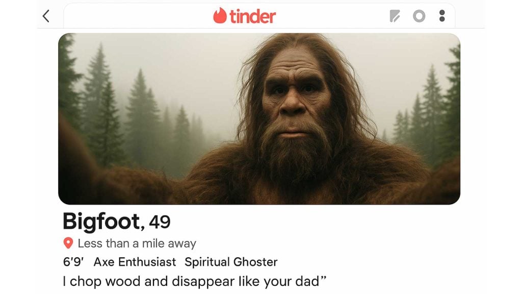 bigfoot tinder
