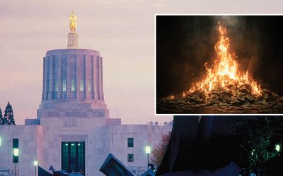 Oregon Officials Propose Setting Fire to Money Directly