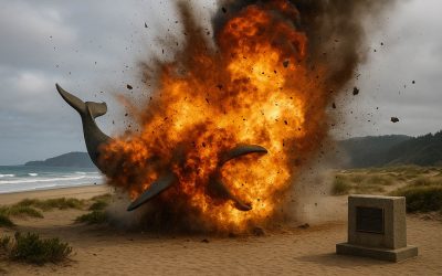 Florence Erects Statue of Exploding Whale, Immediately Blows It Up for Historical Accuracy