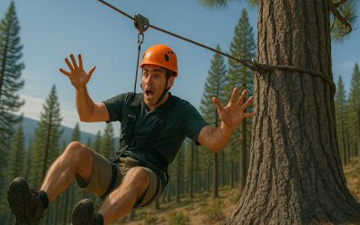New Oregon Zip Line Debuts With Thrilling New Twist: Direct Collision With Tree