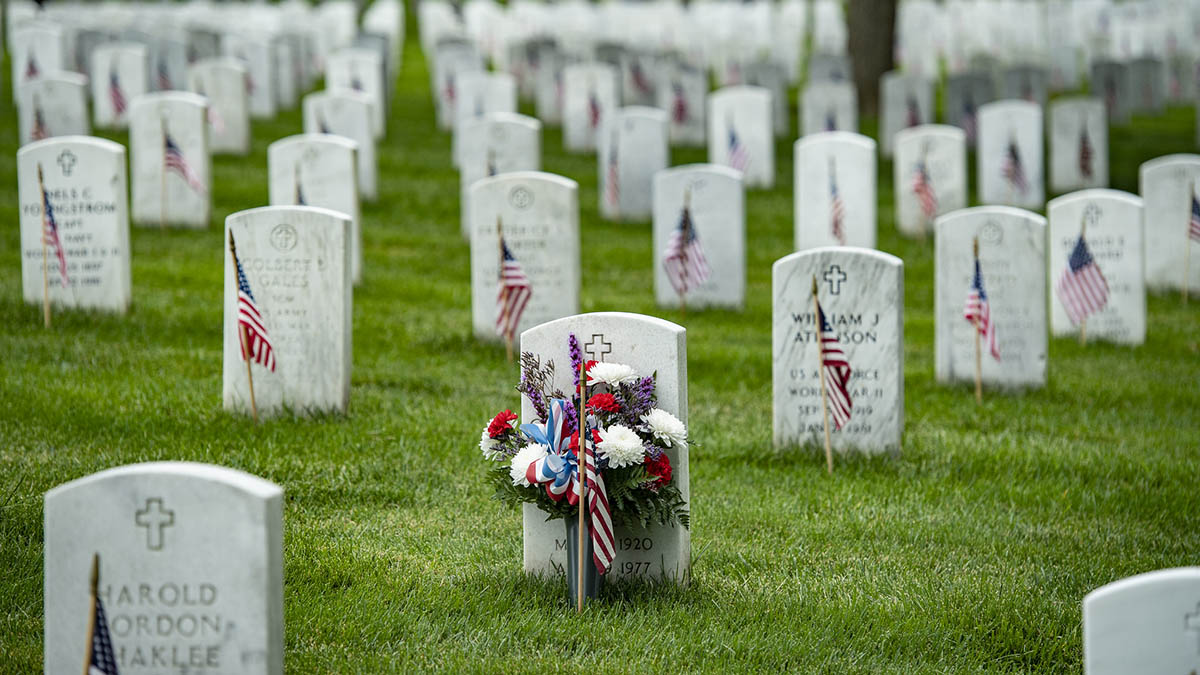 Memorial Day Gravestones