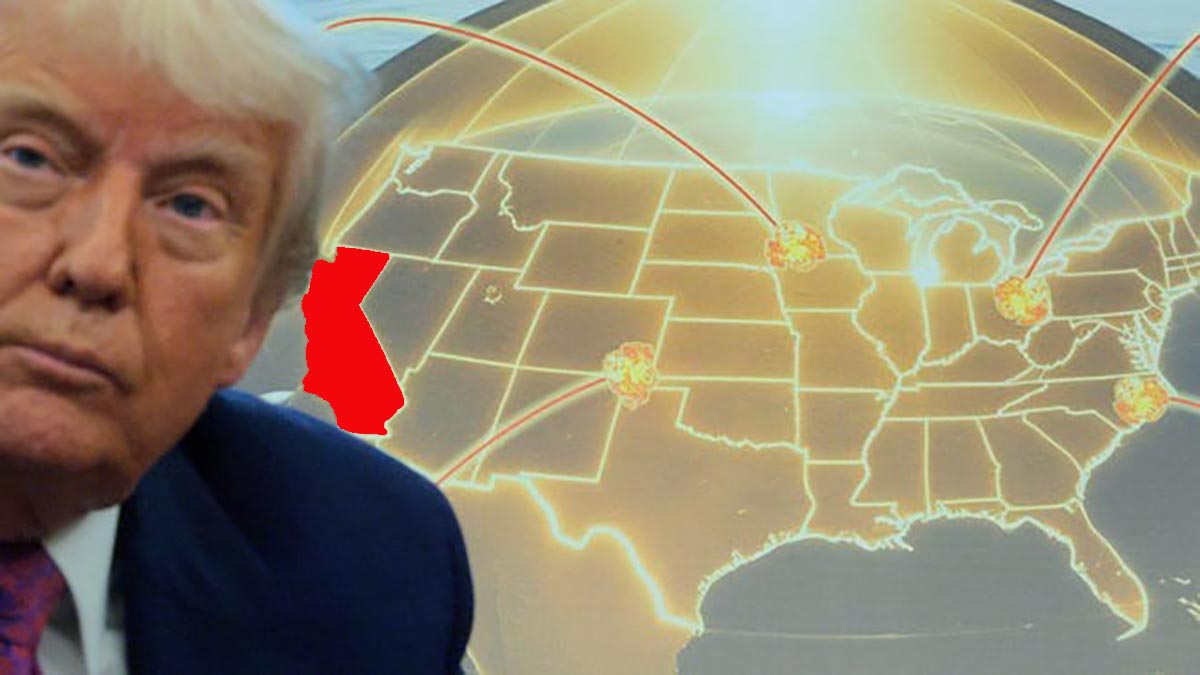 California will not be part of the golden dome