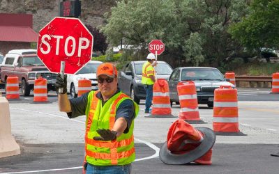 Oregon Drivers Celebrate Sunshine by Staring at Men Wearing Neon Vests Holding Stop Signs