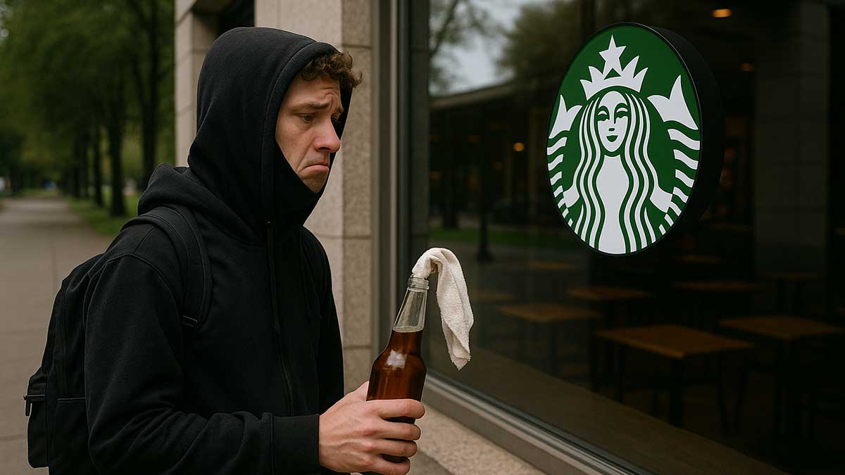 sad protestor guy
