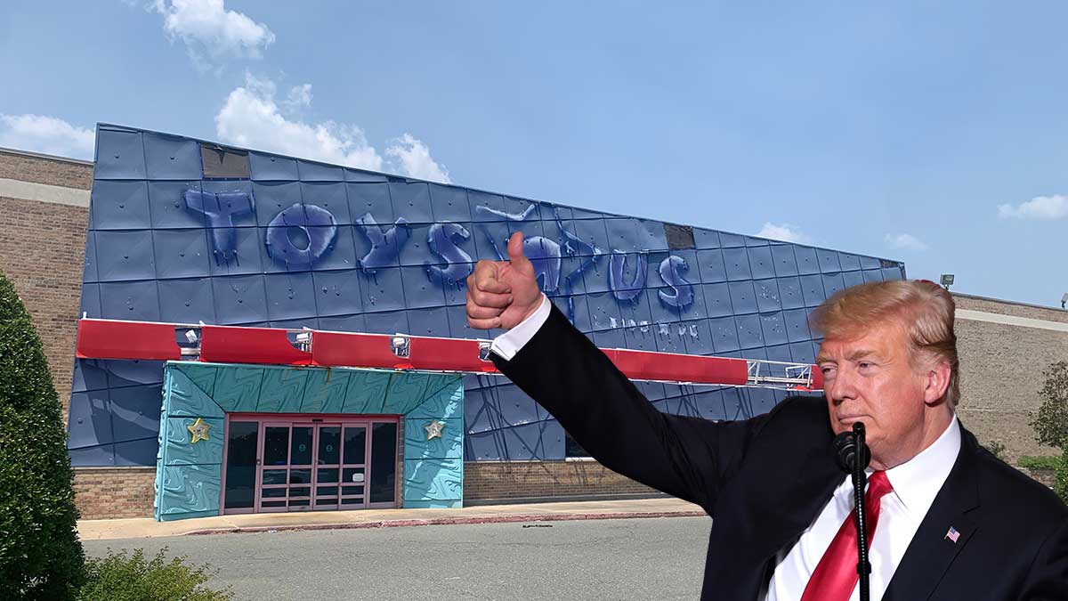 Trump reopens Toys "R" Us