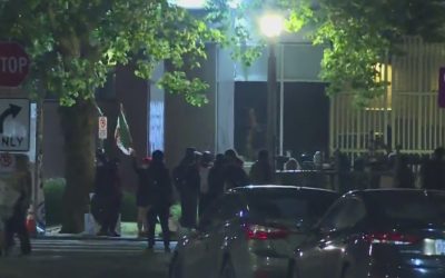 Protesters Try to Burn Down Portland ICE Facility as Police Reaffirm They Won’t Assist Feds