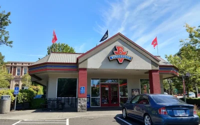 Locals Are Lining Up For Free Burgers At Burgerville Grand Opening In Bend
