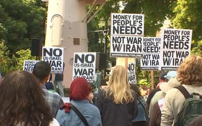 Eugene Joins Portland-Area Cities in Protesting Trump’s Iran Strikes and Rising Nuclear Tensions
