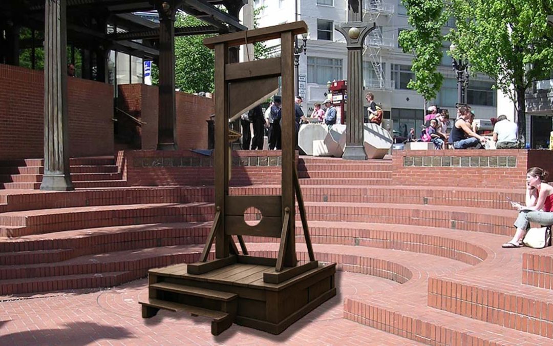 Portland Man to Be Publicly Beheaded in Pioneer Square After Suggesting ‘Let’s Hear Both Sides’