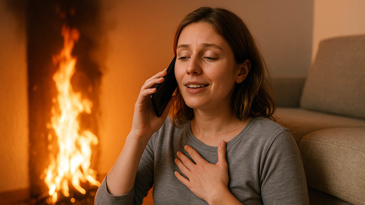 soothing 911 call in Portland