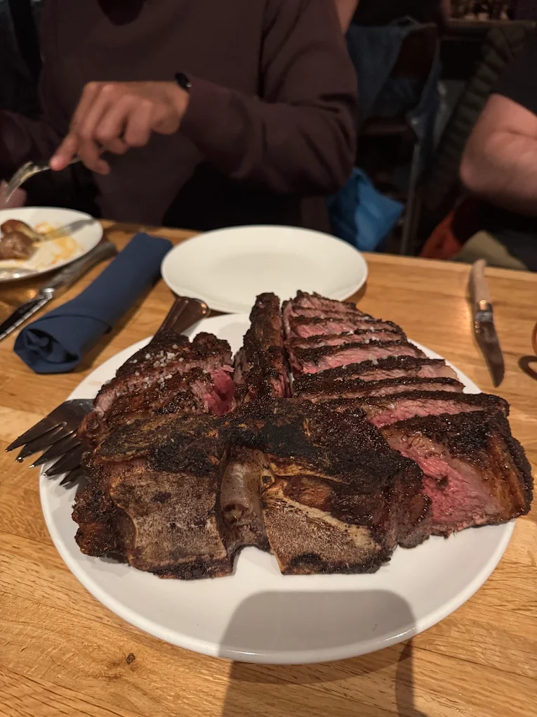 Delicious looking cooked meat at RBC.