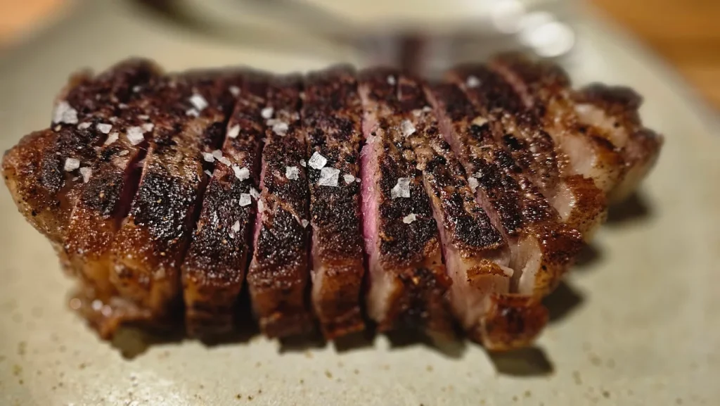 Delicious looking cooked meat at RBC.