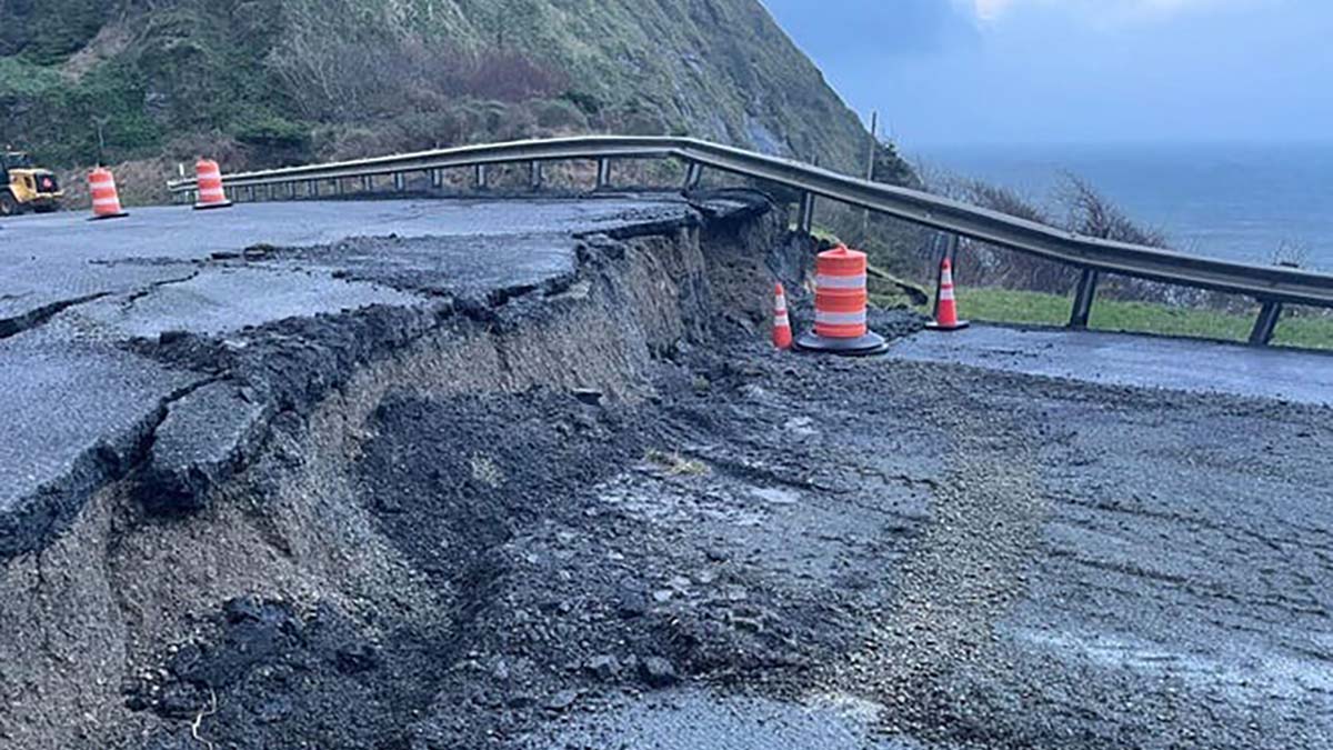 oregon coast highway damage
