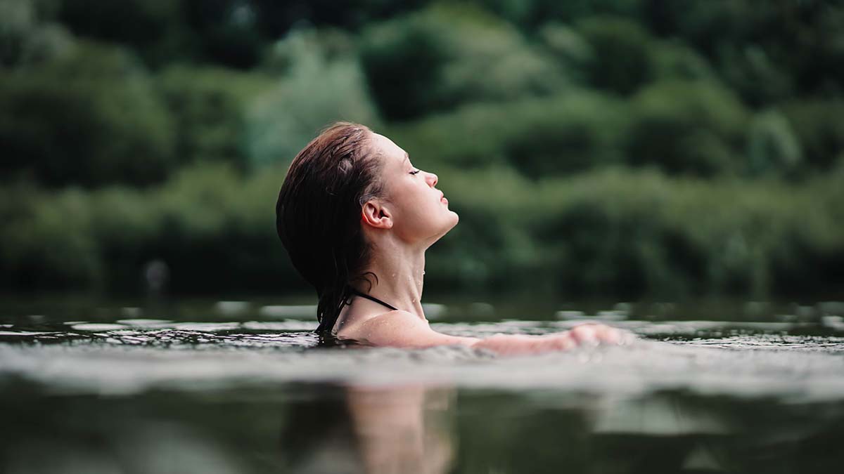 hot springs woman