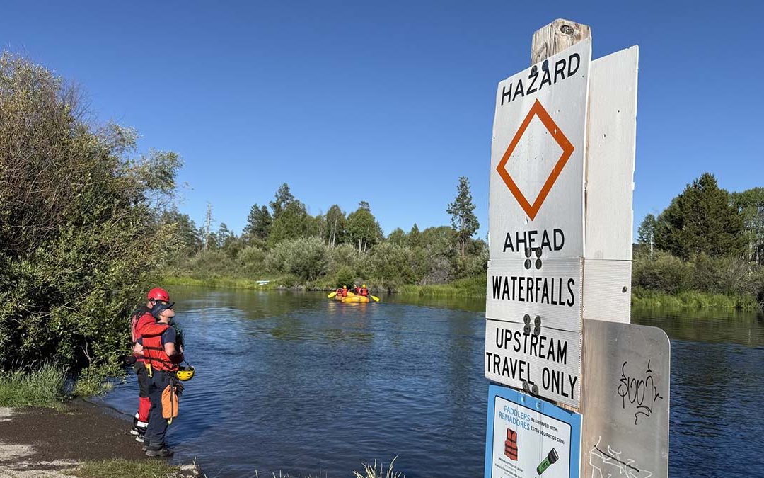 1 Dead, 2 Missing After Group Swept Over Waterfall Near Bend