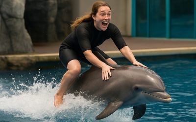 New Oregon Coast Park Lets Tourists Ride Dolphins Like Sea Cowboys