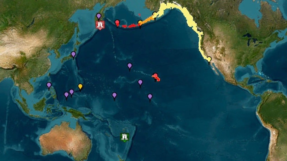 tsunami warning oregon