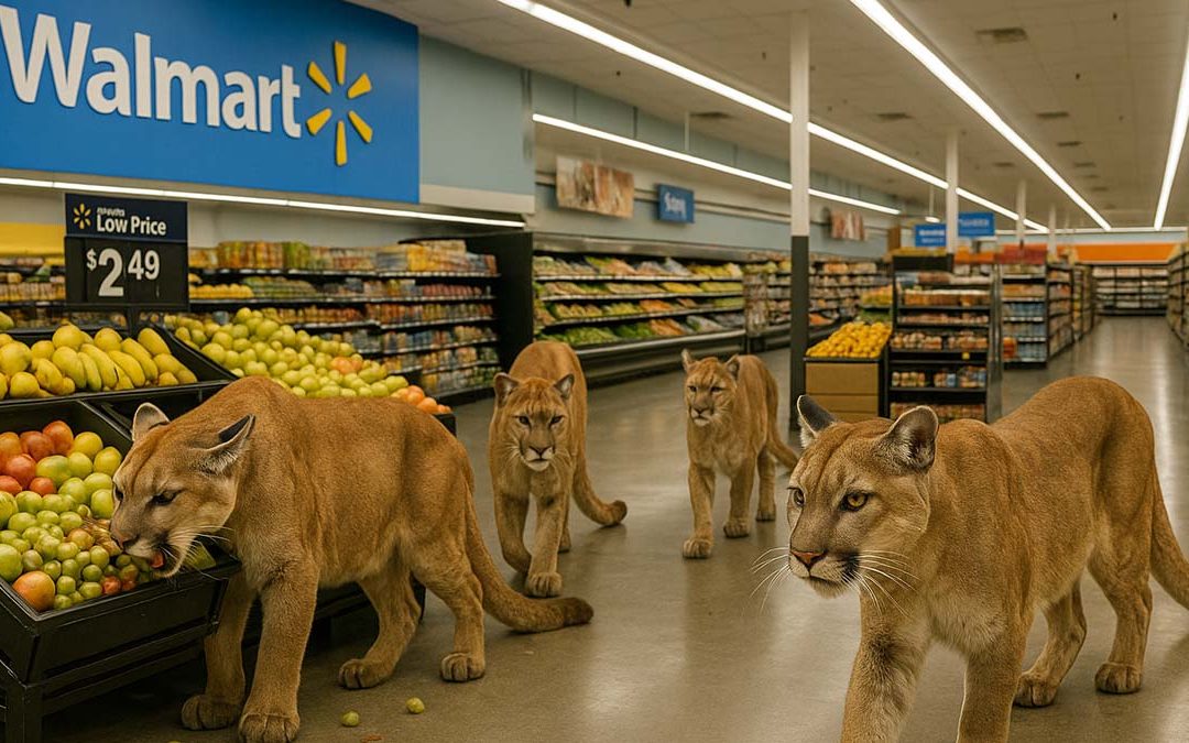 Pack of Hungry Cougars Storm Springfield Walmart