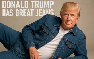 American Eagle Under Fire for New Ad Featuring Trump Looking Hot in Jeans