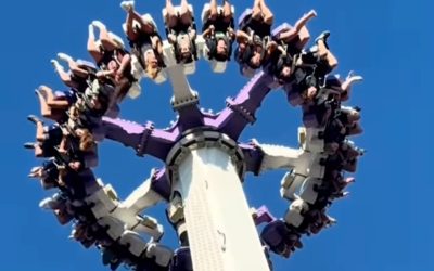 Perfectly Balanced Spin Cycle Ride Goes Viral as Silverwood Responds to Riders Stuck Upside Down