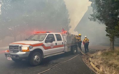Flat Fire Doubles Overnight Near Sisters, Thousands of Acres Now Burning
