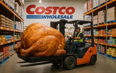 Costco Unveils 470 lbs Rotisserie Chicken in Oregon, Forklifts Now Available at Checkout