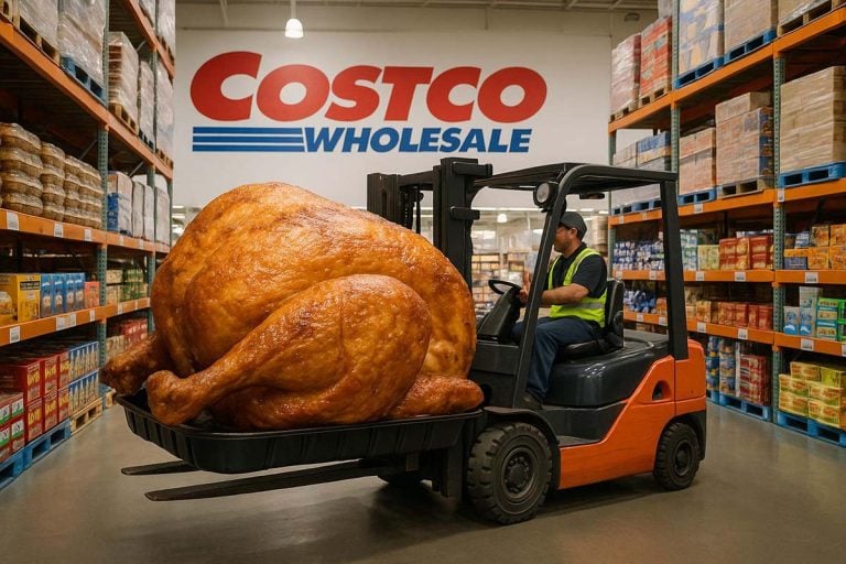 Costco Unveils 470 lbs Rotisserie Chicken in Oregon, Forklifts Now Available at Checkout