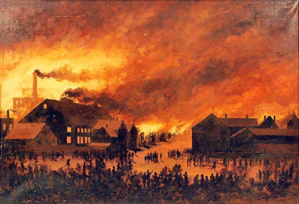 Great Portland Fire of 1873